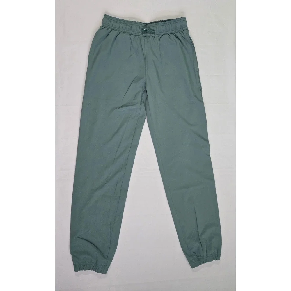 Eddie Bauer Kids Youth Lined Tech Jogger Sage Green L 14/16 Stretch Pants